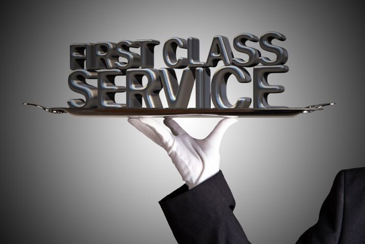 Unternehmen und Service-Exzellenz