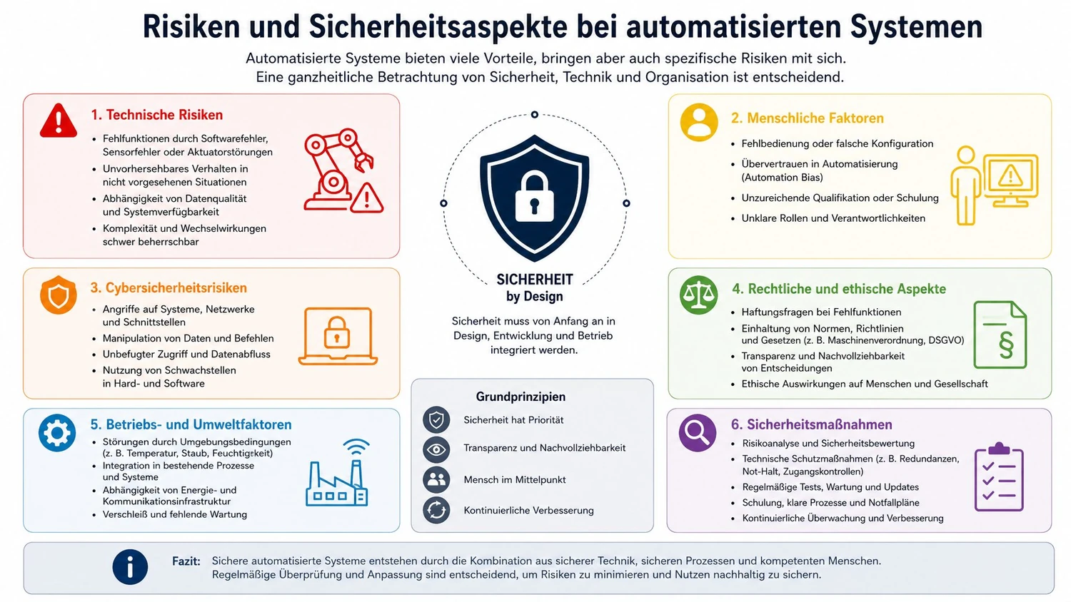 Risiken und Sicherheit bei automatisierten Systemen
