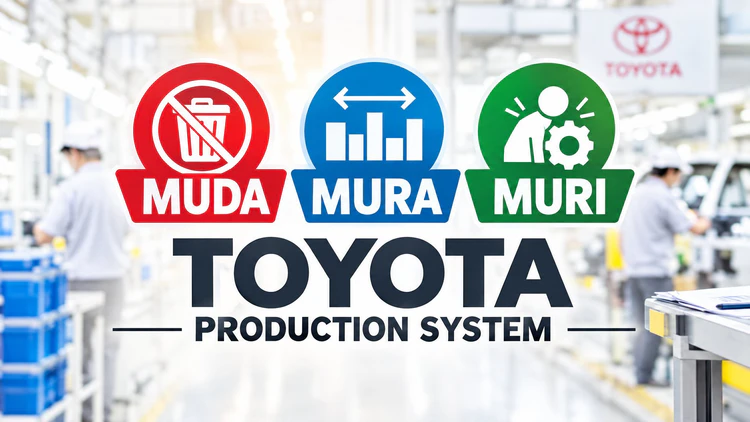 Toyota-Produktionssystem: Muda, Mura und Muri verstehen